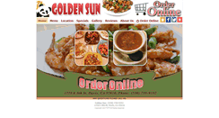 Desktop Screenshot of goldensundavis.com